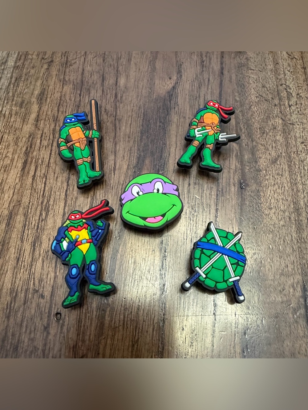 Ninja Turtle Shoe Charms